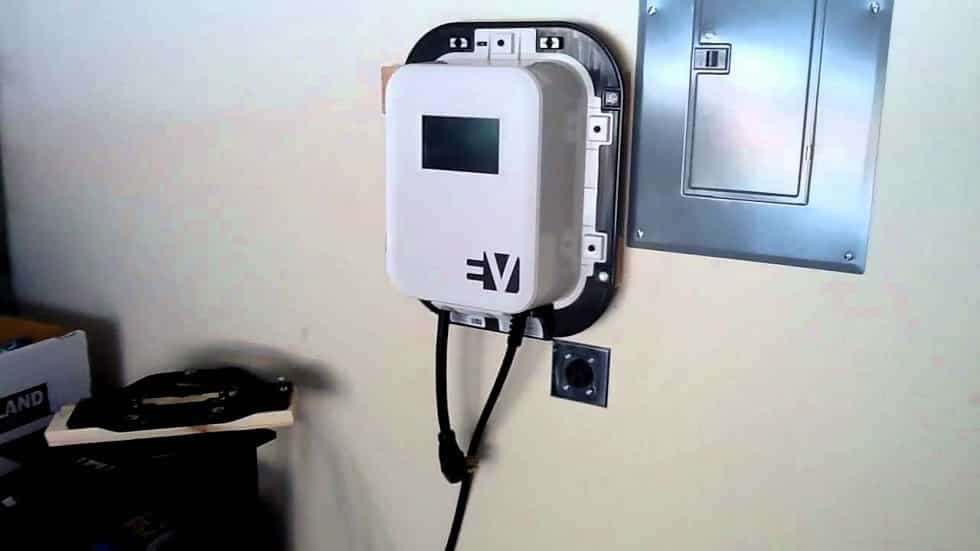Electric Vehicle EV Home Charging Station Installation